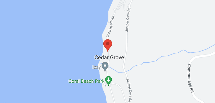 map of 17490 Coral Beach Road
